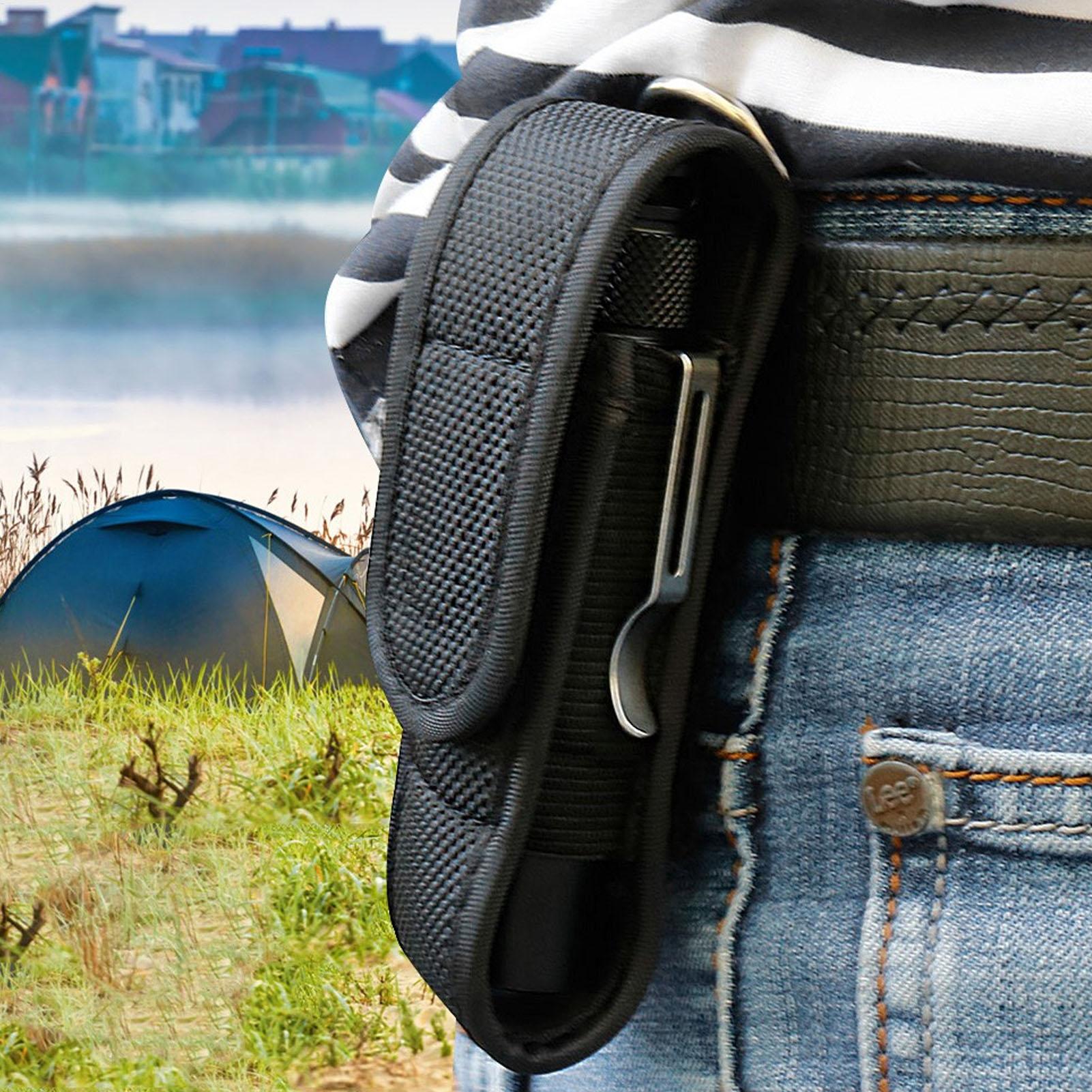 Outdoor Hunting Bag - حافظة واقية لمصباح LED، حقيبة جلدية