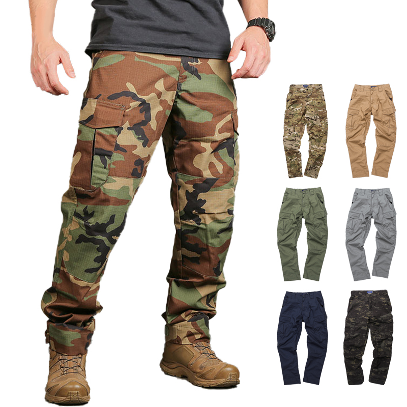 Outdoor Hunting Trousers - ايمرسونجير الأزرق التكتيكية مريح صالح طويل