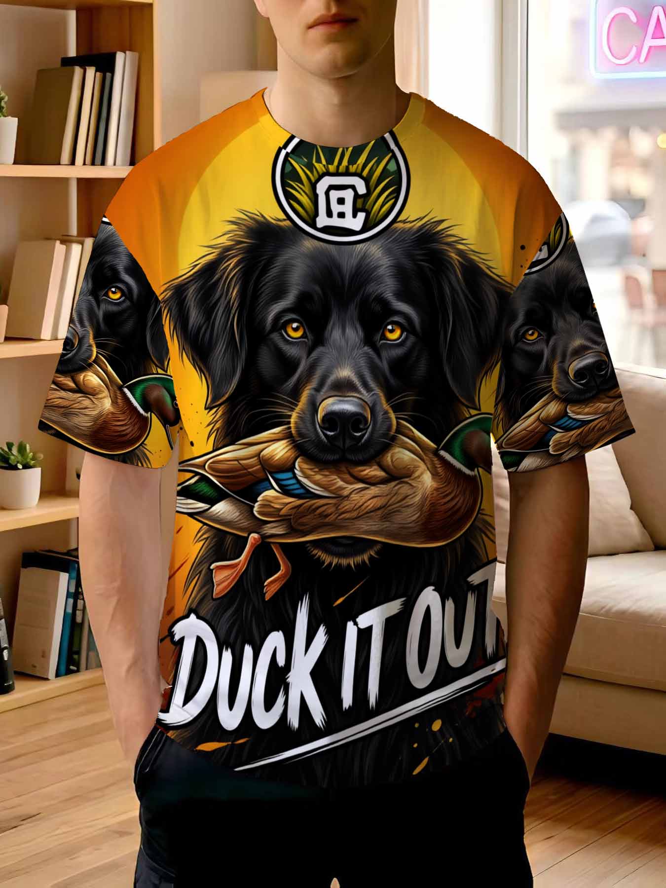 Outdoor Hunting Graphic Tees - تي شيرت رجالي جديد 2026 بتصميم