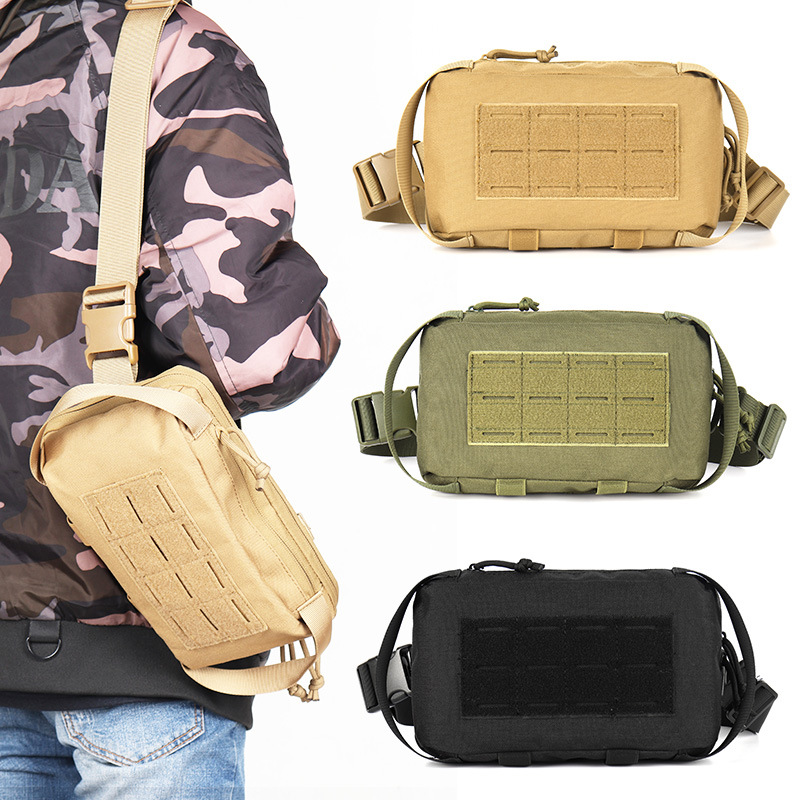 Outdoor Hunting Bag - حقيبة خصر رياضية من النايلون ،