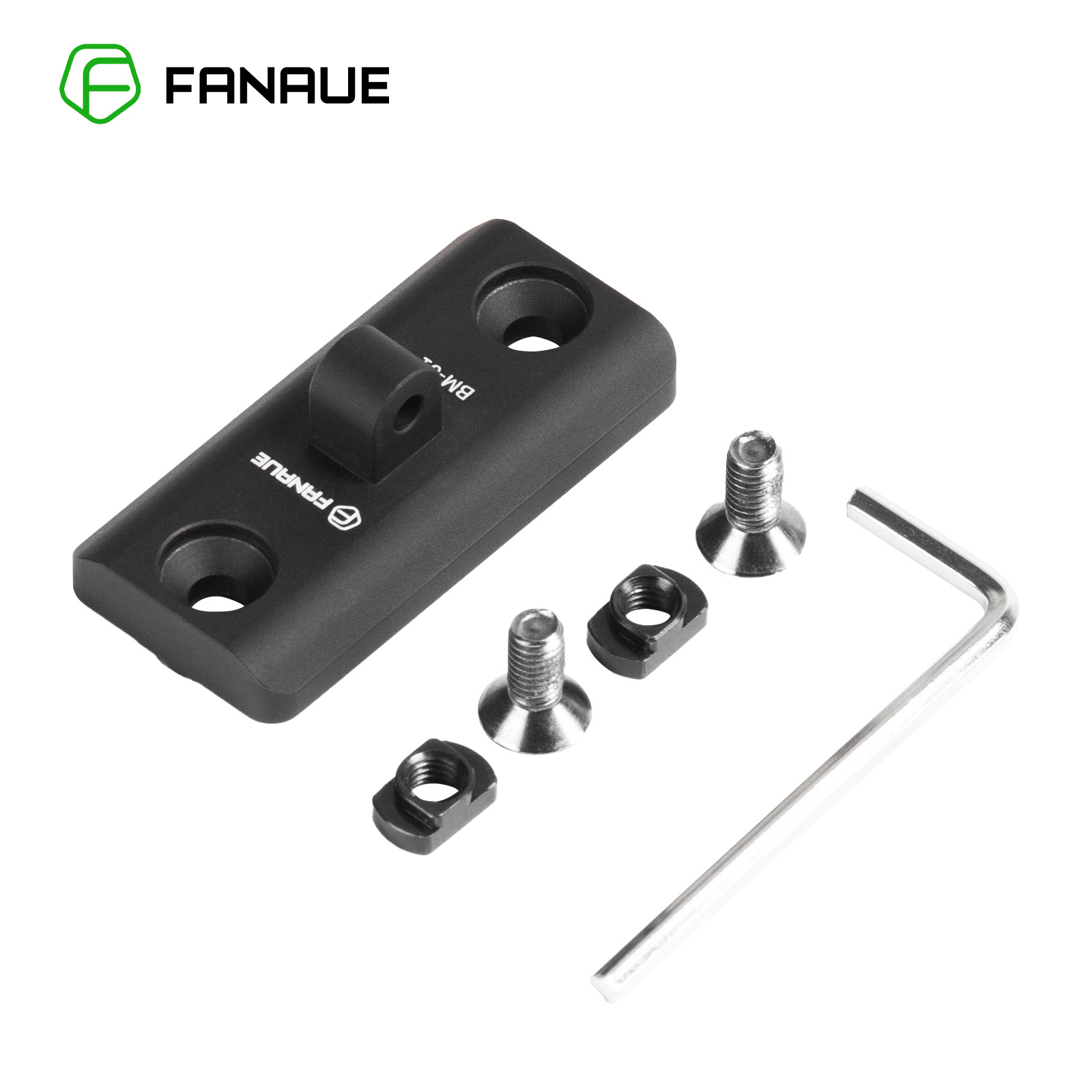 Bipod Rifle Mount - FANAUE-ملف شخصي منخفض Mlok جبل محول