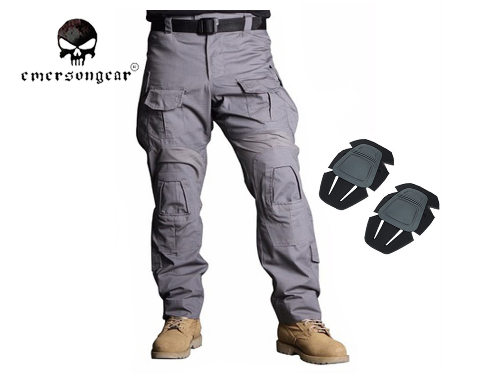 Outdoor Hunting Trousers - بنطلون تكتيكي قتالي Emersongear EM9294 رمادي