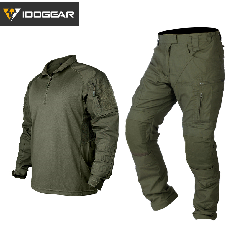 Outdoor Hunting Trousers - IDOGEAR التكتيكية UFS موحدة الصيد القتالية