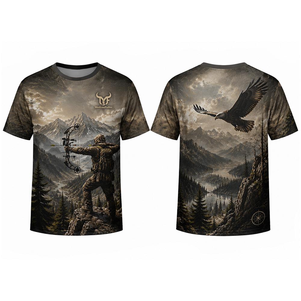 تي شيرت بطباعة ثلاثية الأبعاد  - مراجعة Outdoor Hunting Graphic Tees وسعره