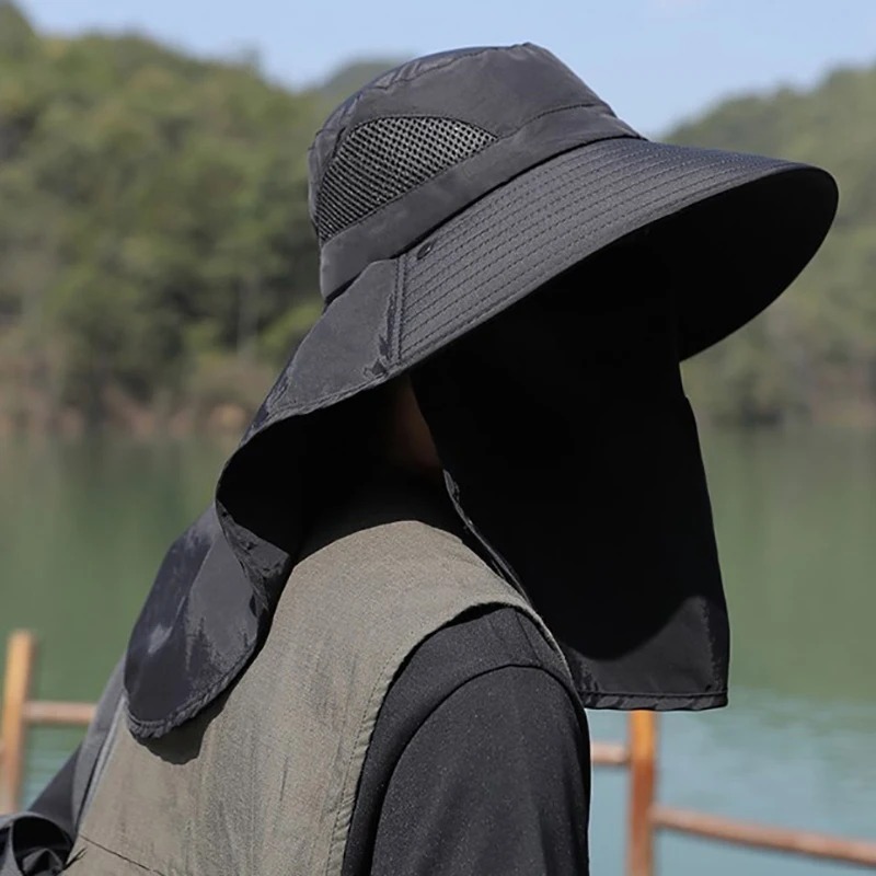 قبعات صيفية للحماية من الأشعة  - مراجعة Mens Outdoor Hunting Hats وسعره