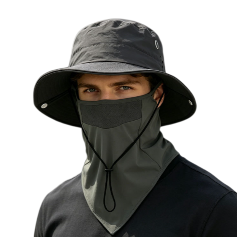 قبعات شمسية صيفية للحماية من ا - مراجعة Mens Outdoor Hunting Hats وسعره