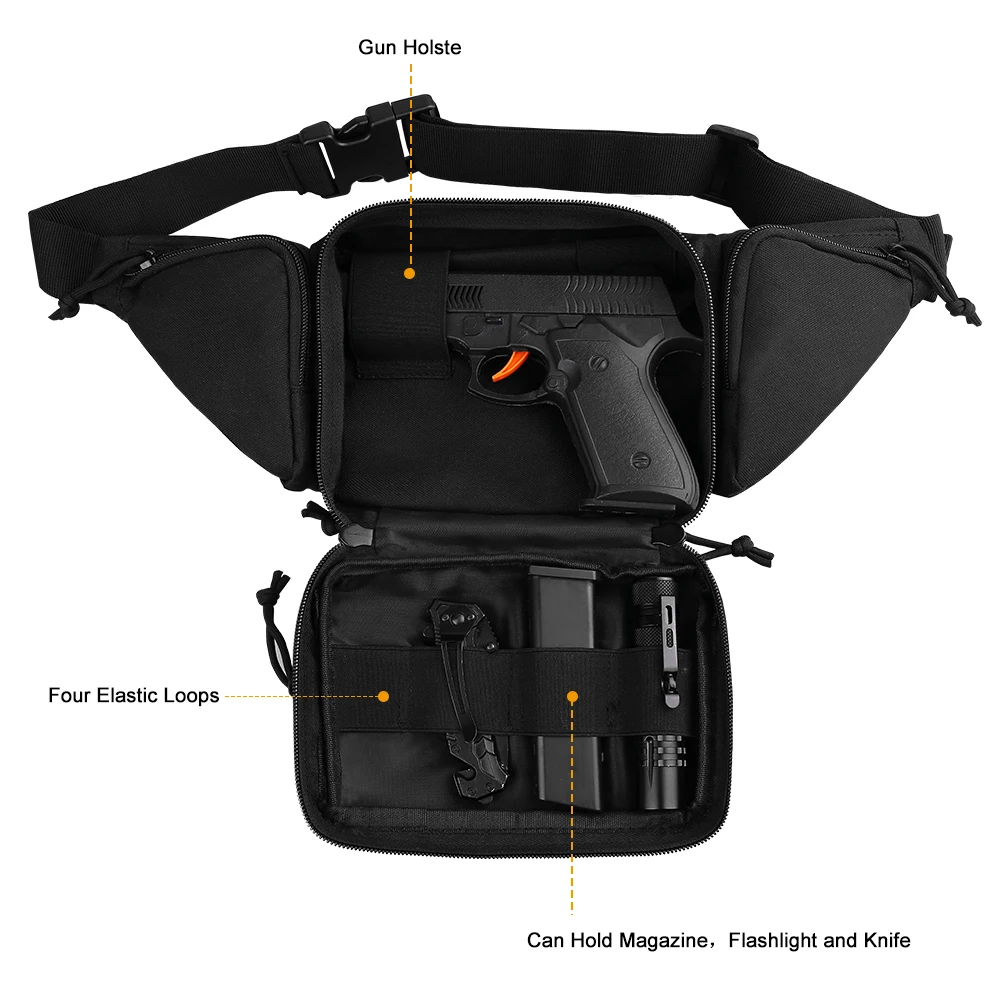 حقيبة خصر للصيد للرجال، حقيبة  - مراجعة Outdoor Hunting Bag وسعره