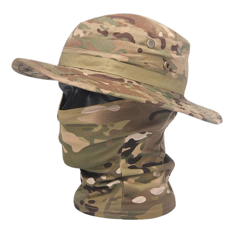 التمويه Boonie قبعة بالاكلافا  - مراجعة Mens Outdoor Hunting Hats وسعره