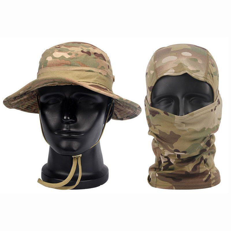 التمويه Boonie قبعة بالاكلافا  - مراجعة Mens Outdoor Hunting Hats وسعره