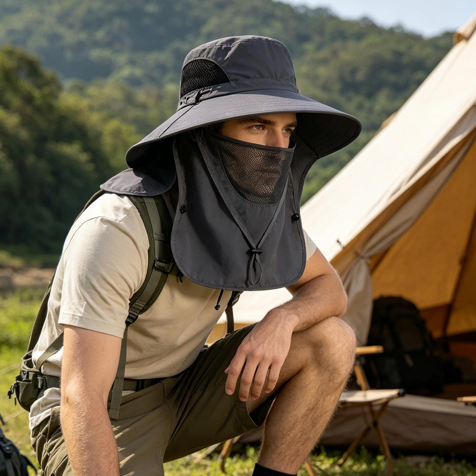 قبعات صيفية للحماية من الأشعة  - مراجعة Mens Outdoor Hunting Hats وسعره