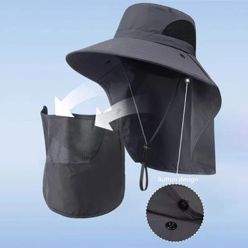 قبعات شمسية صيفية للحماية من ا - مراجعة Mens Outdoor Hunting Hats وسعره