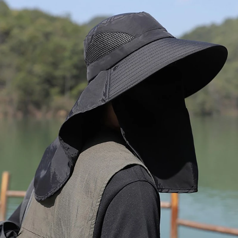 قبعات صيفية للحماية من الأشعة  - مراجعة Mens Outdoor Hunting Hats وسعره