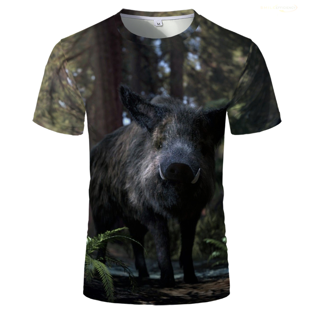 قمم رياضية كاجوال جيدة التهوية - مراجعة Outdoor Hunting Graphic Tees وسعره