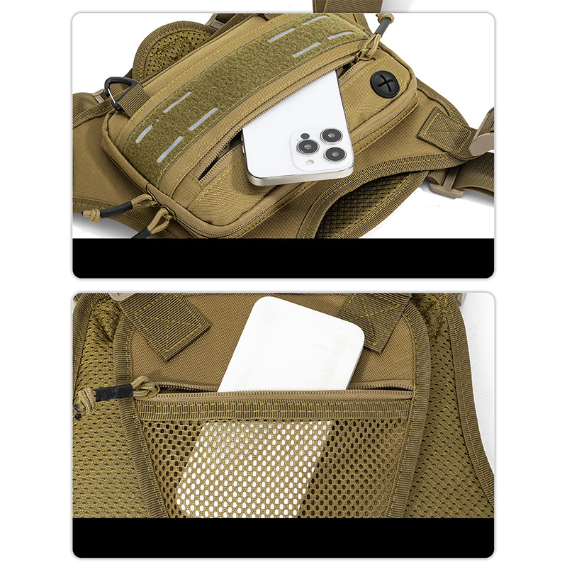 حقيبة صدر تكتيكية للتخييم والص - مراجعة Outdoor Hunting Bag وسعره