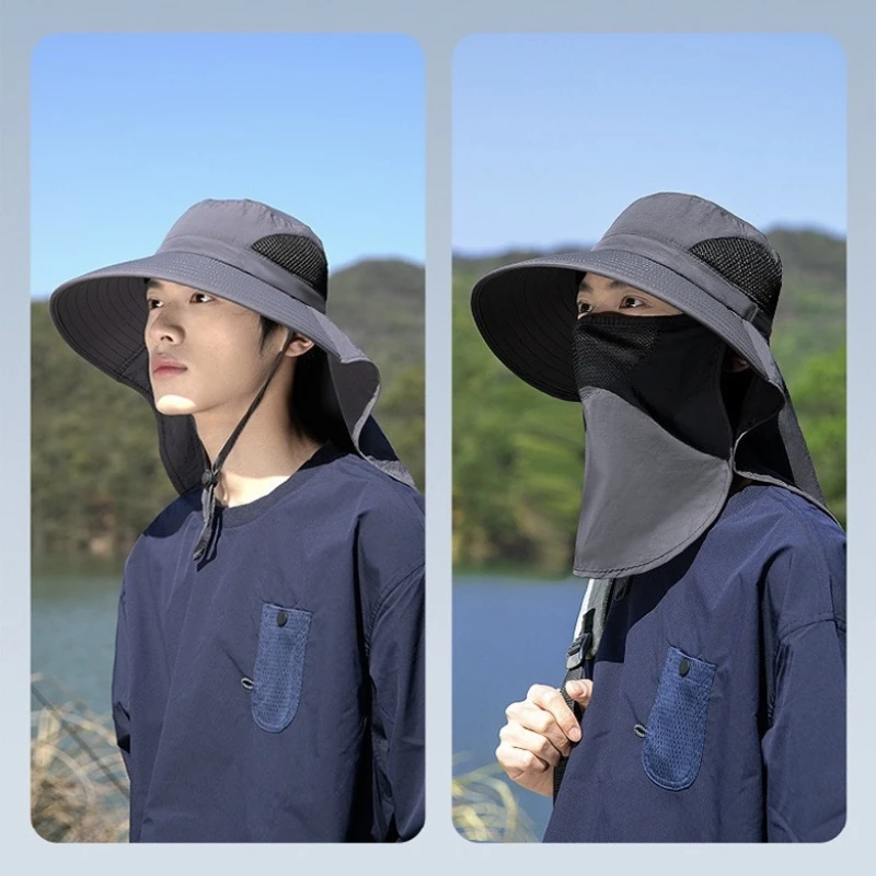 قبعات صيفية للحماية من الأشعة  - مراجعة Mens Outdoor Hunting Hats وسعره