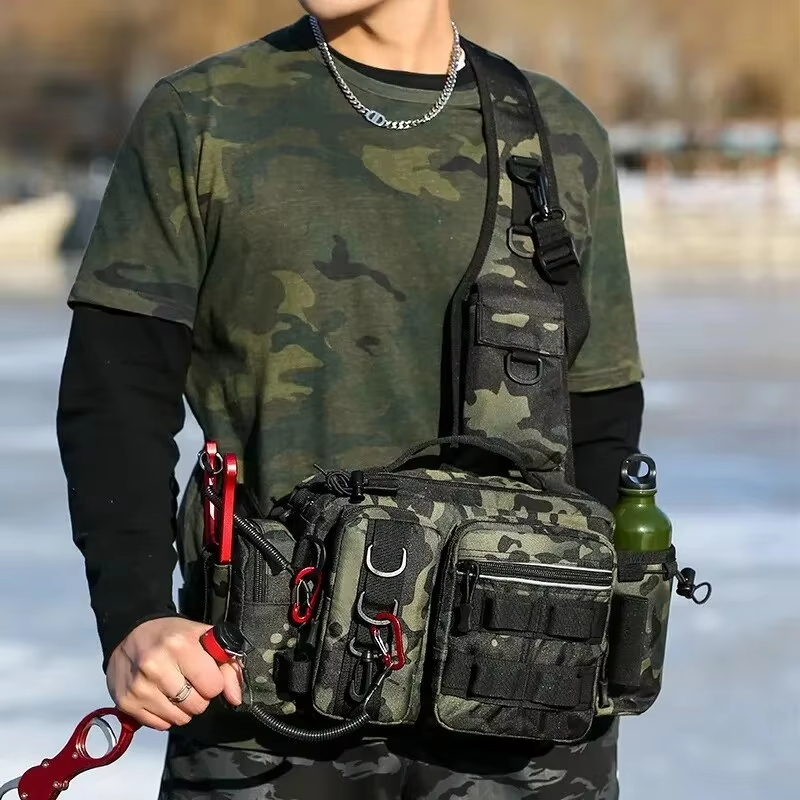 حقيبة خصر تكتيكية للتخييم والت - مراجعة Outdoor Hunting Bag وسعره