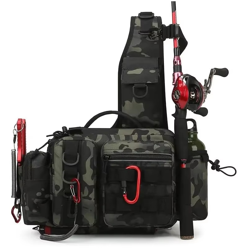 حقيبة خصر تكتيكية للتخييم والت - مراجعة Outdoor Hunting Bag وسعره