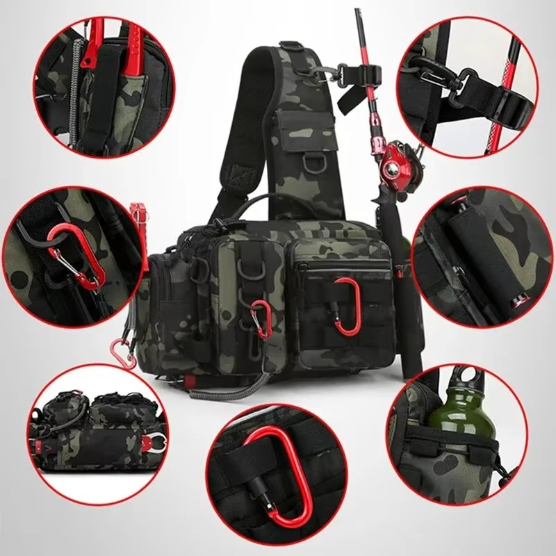 حقيبة خصر تكتيكية للتخييم والت - مراجعة Outdoor Hunting Bag وسعره