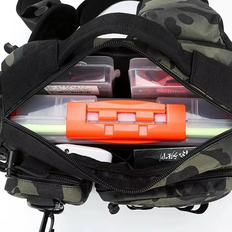 حقيبة خصر تكتيكية للتخييم والت - مراجعة Outdoor Hunting Bag وسعره