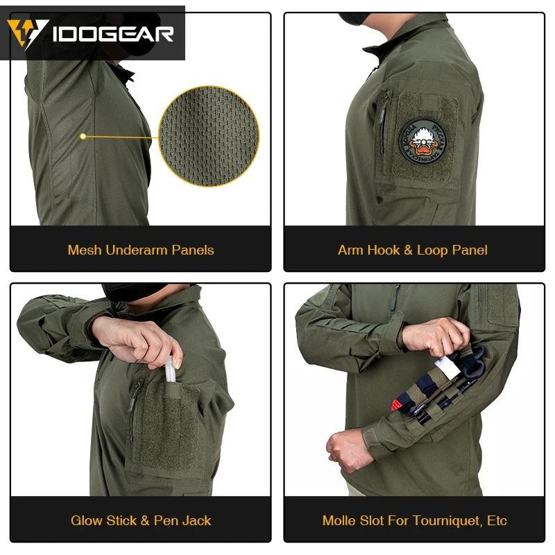 IDOGEAR التكتيكية UFS موحدة ال - مراجعة Outdoor Hunting Trousers وسعره