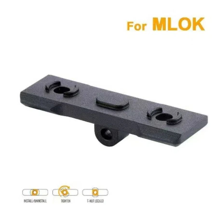 في الهواء الطلق التكتيكية MLOK - مراجعة Bipod Rifle Mount وسعره