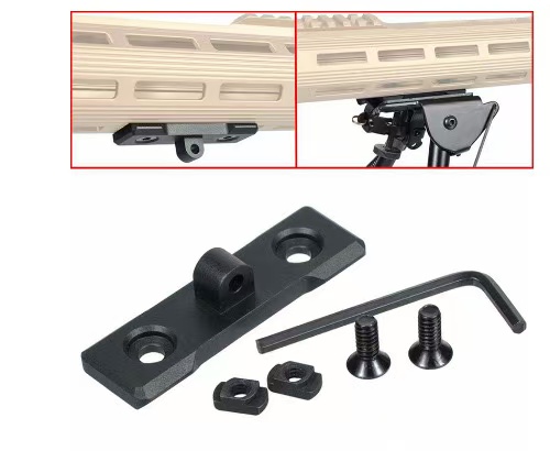 في الهواء الطلق التكتيكية MLOK - مراجعة Bipod Rifle Mount وسعره