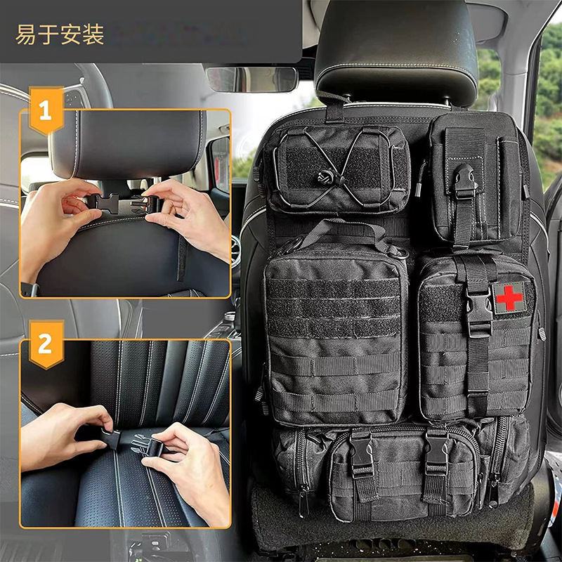 حقيبة تعليق للمقعد الخلفي للسي - مراجعة Outdoor Hunting Bag وسعره
